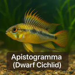 Apistogramma Dwarf Cichlid